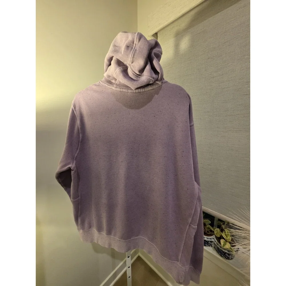 NIKE Sportswear Move To Zero Heathered Purple Hoodie‎ DA0680-596 Men's Size L